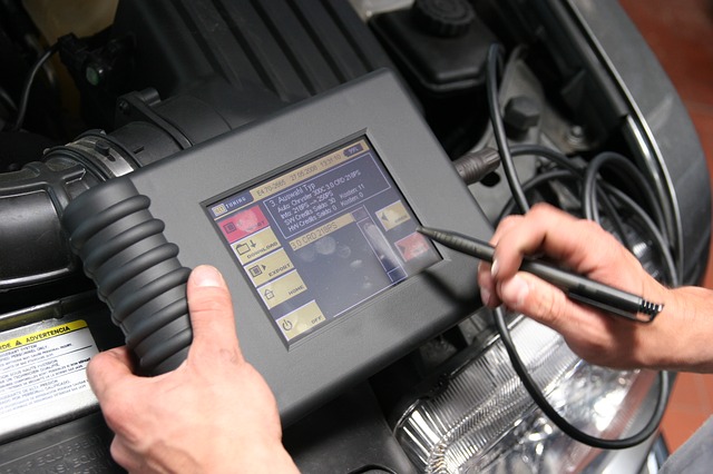 Running diagnostics on a vehicle